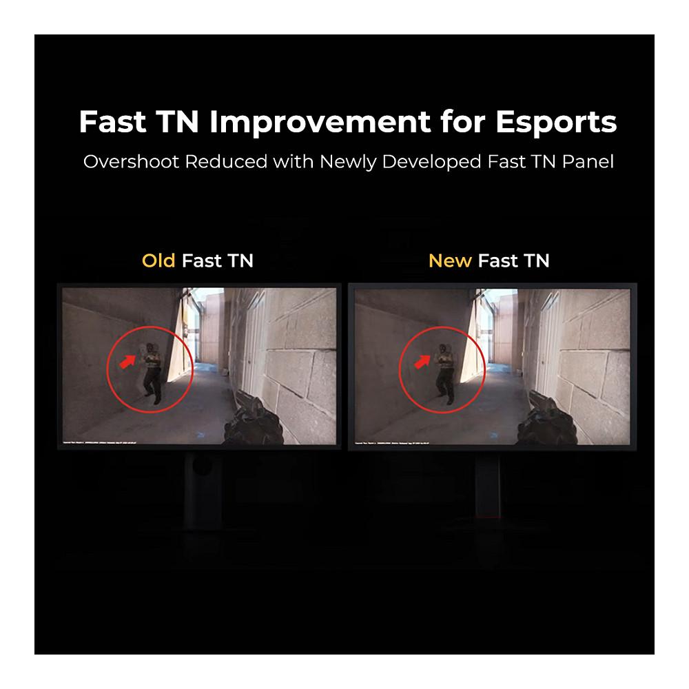 Monitor Gaming BenQ ZOWIE XL2566X+ / 24.1" Full HD 400Hz 0.3ms / HDMI, DP, USB / e zezë - 13