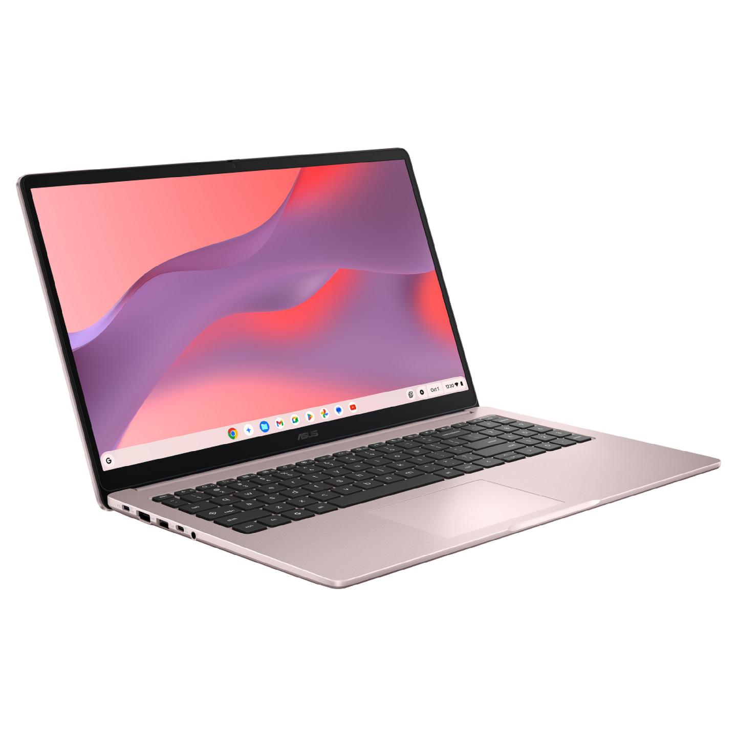 Laptop ASUS Chromebook CX15 CX1505CTA-S70268 / Intel N50 / 8GB LPDDR5 / 128GB / 15.6" FHD / Intel UHD Graphics - Rozë - 2
