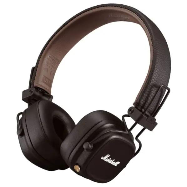 Kufje pa kabllo Marshall Major IV, On-Ear, Bluetooth 5.0, 40 mm, 20–20000 Hz, 80+ orë - Kafe