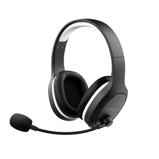 Kufje Gaming Trust GXT 391 Thian / Wireless + Wired / 5.8GHz + 3.5mm / Over-Ear / 40mm Drivers – Zezë - 2