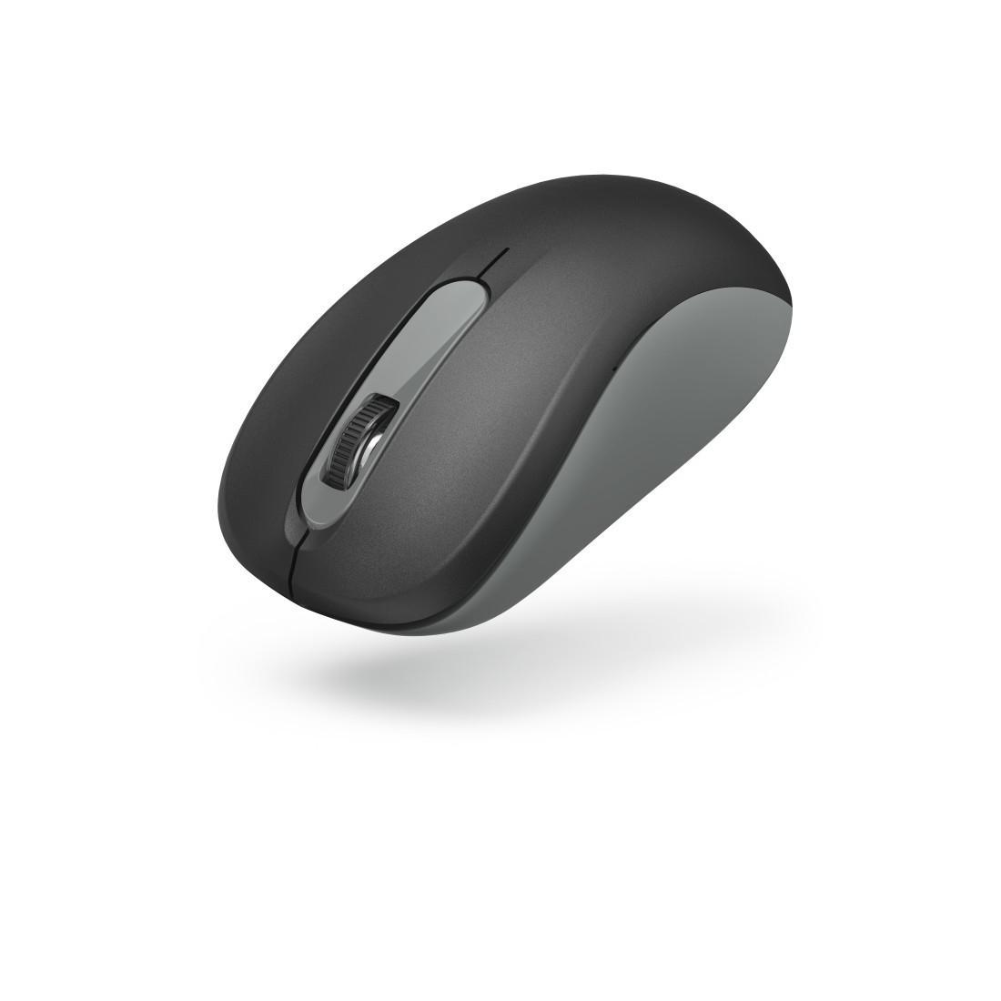 Maus Hama AMW-200 / 134960 / Optical / 1600 DPI / 3 Butona / Wireless – Gri e errët/Zezë - 2
