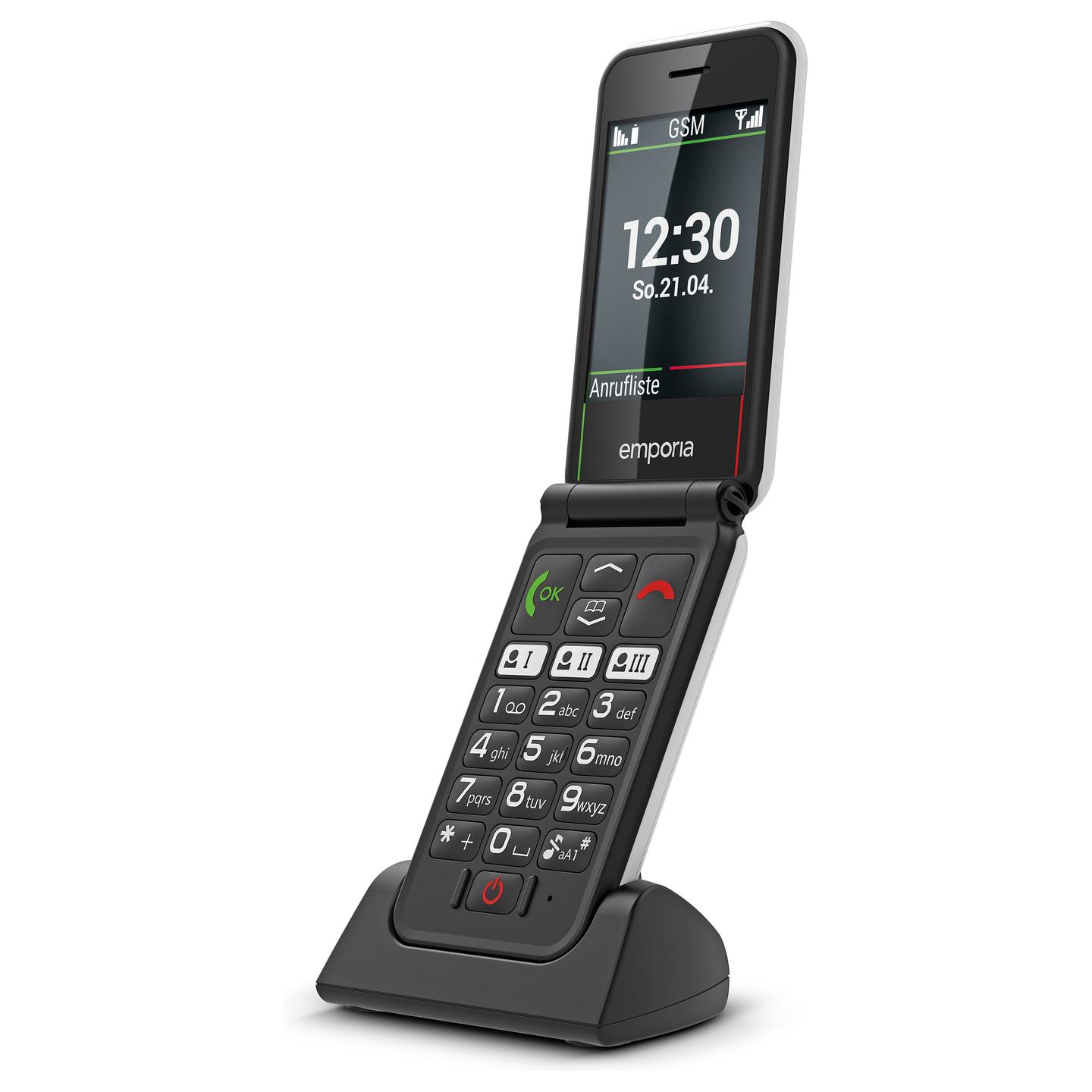 Telefon Emporia SIMPLICITYglam V3 / 2.8" / 2G / Bluetooth 3.0 / 32 MB RAM / 64 MB / USB-C / 1300 mAh - Bardhë - 18