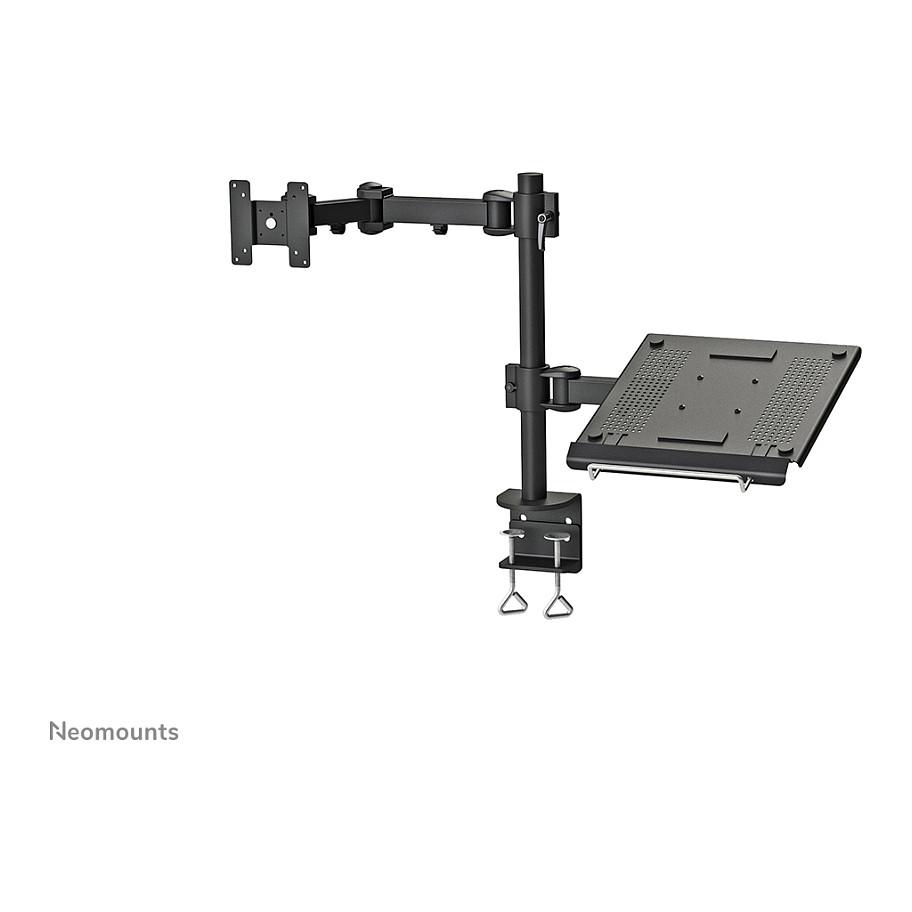 Mbajtëse për Monitor Neomounts FPMA-D960NOTEBOOK, 1 Monitor, deri 27", Laptop deri 22", 10kg, 15kg - Zezë - 2