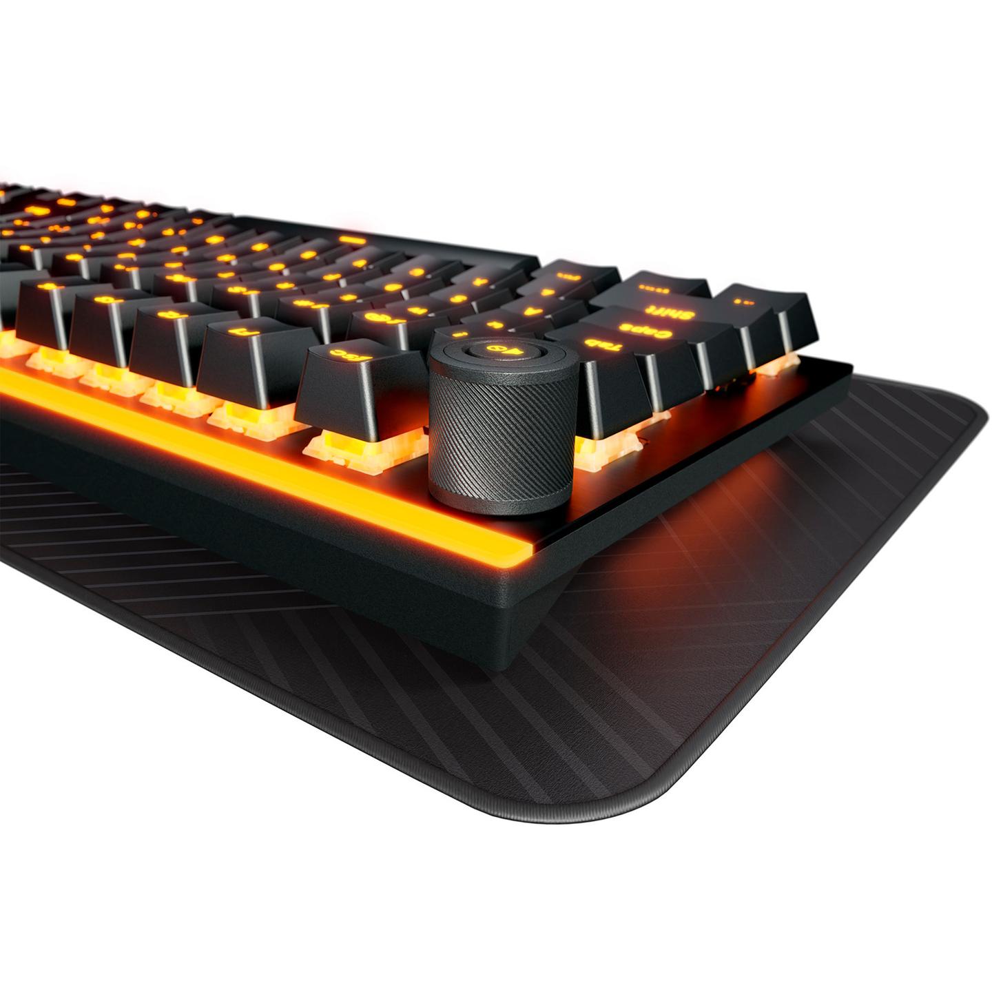Tastierë Gaming Light Mount TKL / Wired / TKL / Mekanike / Silent V2 Orange / Hot-Swap / ARGB / USB-C - Zezë - 6