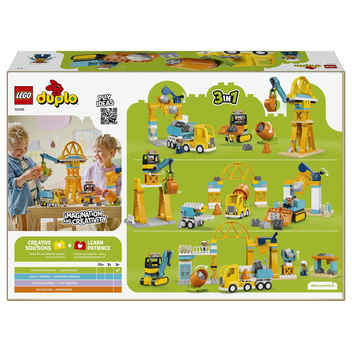 LEGO DUPLO 3 in 1 Construction Site and Vehicles 10476 - 6