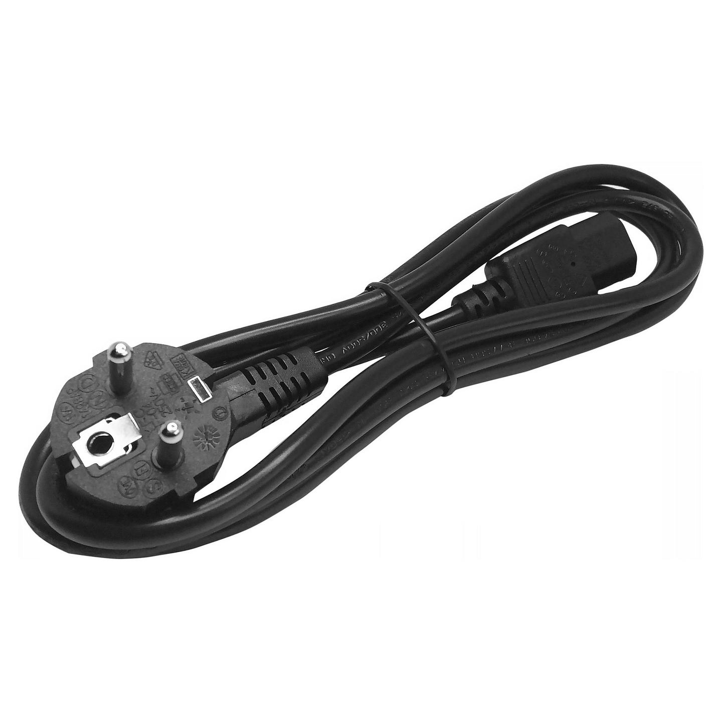Kabllo për Furnizim me Energji StarTech.com PXT101EUR / CEE7/7 - C13 / 18 AWG / 250 V / 10 A / 1.8 m - Zezë - 4
