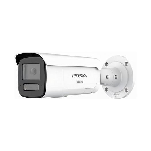 Kamerë Sigurie IP CCTV Hikvision DS-2CD2T43G2P-LISU/SL(180°), 4MP, 2.8mm, 180°, AcuSense, Smart Hybrid Light, PoE - Bardhë