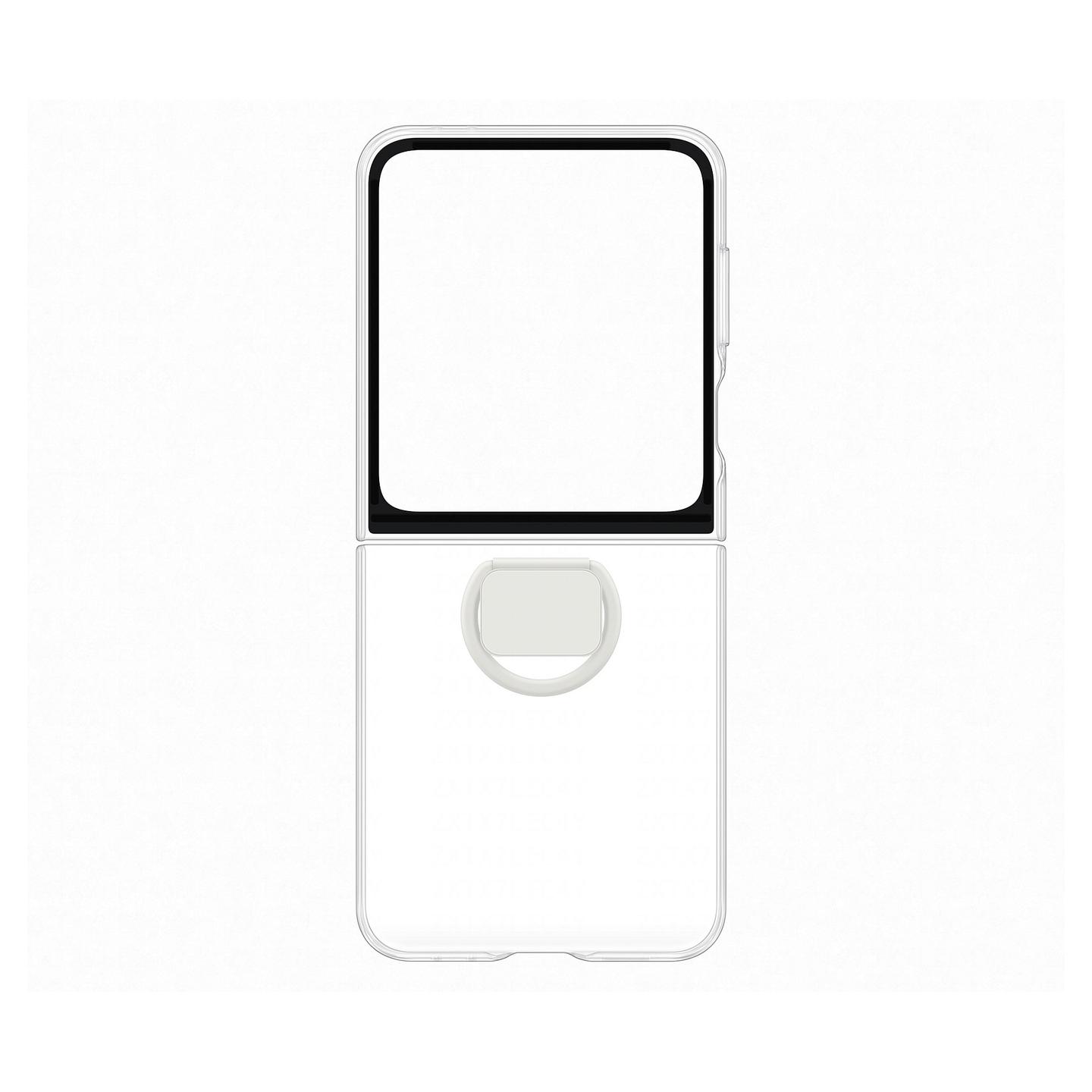 Aksesorë për telefon Samsung Clear Case with Ring / Galaxy Z Flip6 / Galaxy Z Flip7 FE / Unazë - Transparent - 5