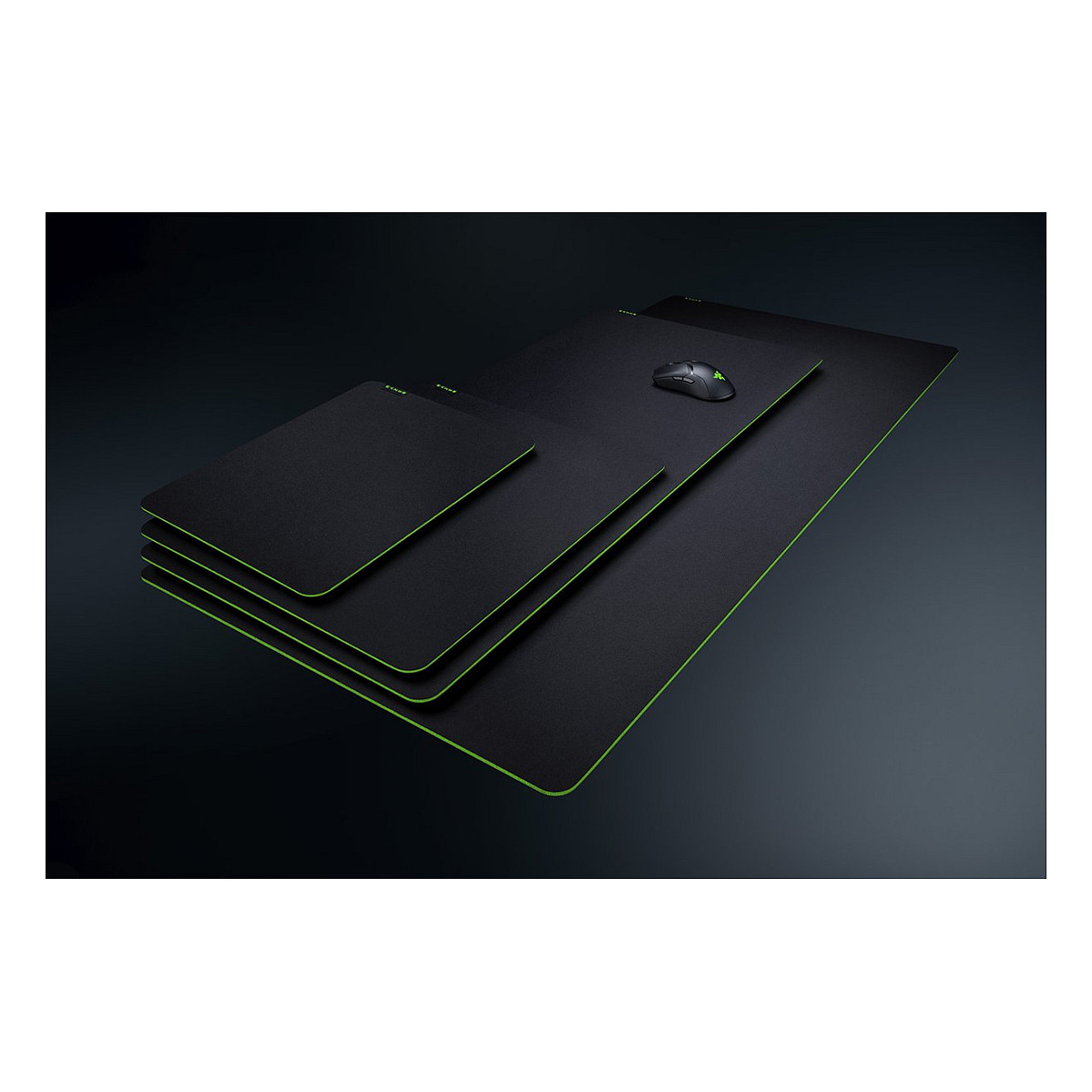 Mauspad Gaming Razer Gigantus V2 Large 450 × 400 mm – Zezë/Gjelbër - 2