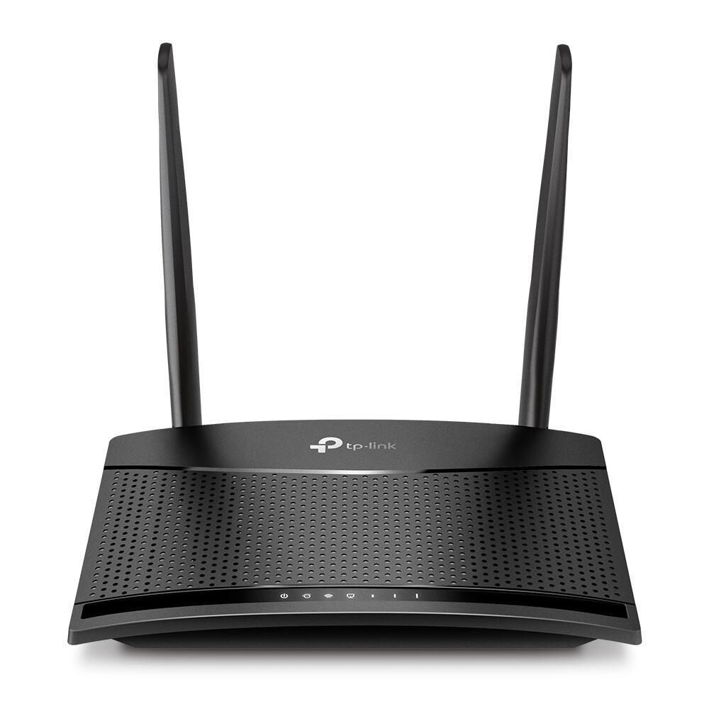 TP-Link TL-MR100 4G LTE Router – N300 Wi-Fi, SIM Card, LTE Cat 4 deri 150Mbps, 2× LAN/WAN 10/100Mbps, Antena të jashtme 4G