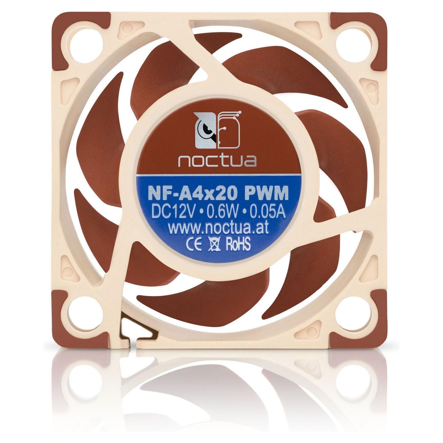 Ftohës për Kasë 40mm Noctua NF-A4x20 PWM – Beige/Kafe - 3