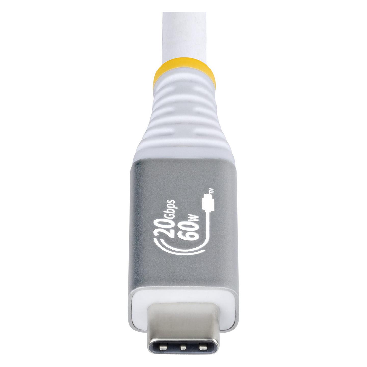 Kabllo USB StarTech.com USB2CC3MNCBR / USB-C në USB-C / 3m / USB 2.0 / 60W / 3A - Zezë - 4