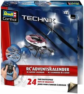 Lodra Revell Advent Calendar RC Helicopter, Radio-Controlled, Electric, 3CH GHz, 195mm Rotor, 8+ - Mix - 2