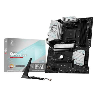 Pllakë Amë MSI B550 GAMING WIFI6E / AMD AM4 / B550 / DDR4 / ATX / Wi-Fi 6E / 1GbE LAN - 3