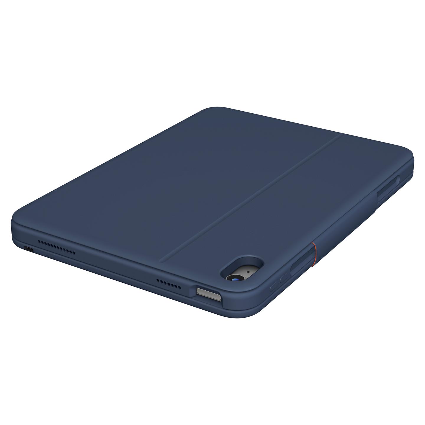 Aksesor për tablet Logitech Rugged Combo 4c Touch / iPad 10. Gjeneratë & A16 / Smart Connector / Trackpad – Blu - 4