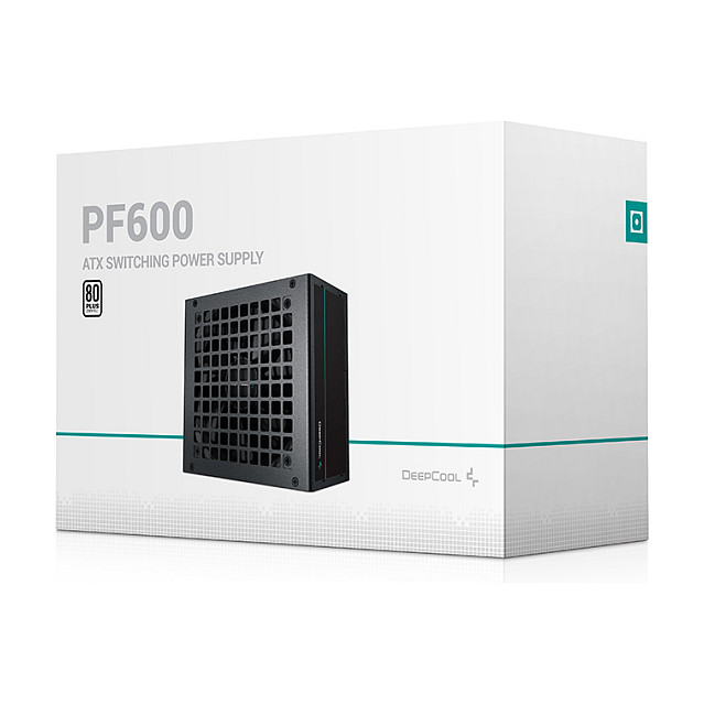 Furnizues Energjie DeepCool PF600 / 600W / ATX / 80 PLUS / Non-Modular - Zezë - 9