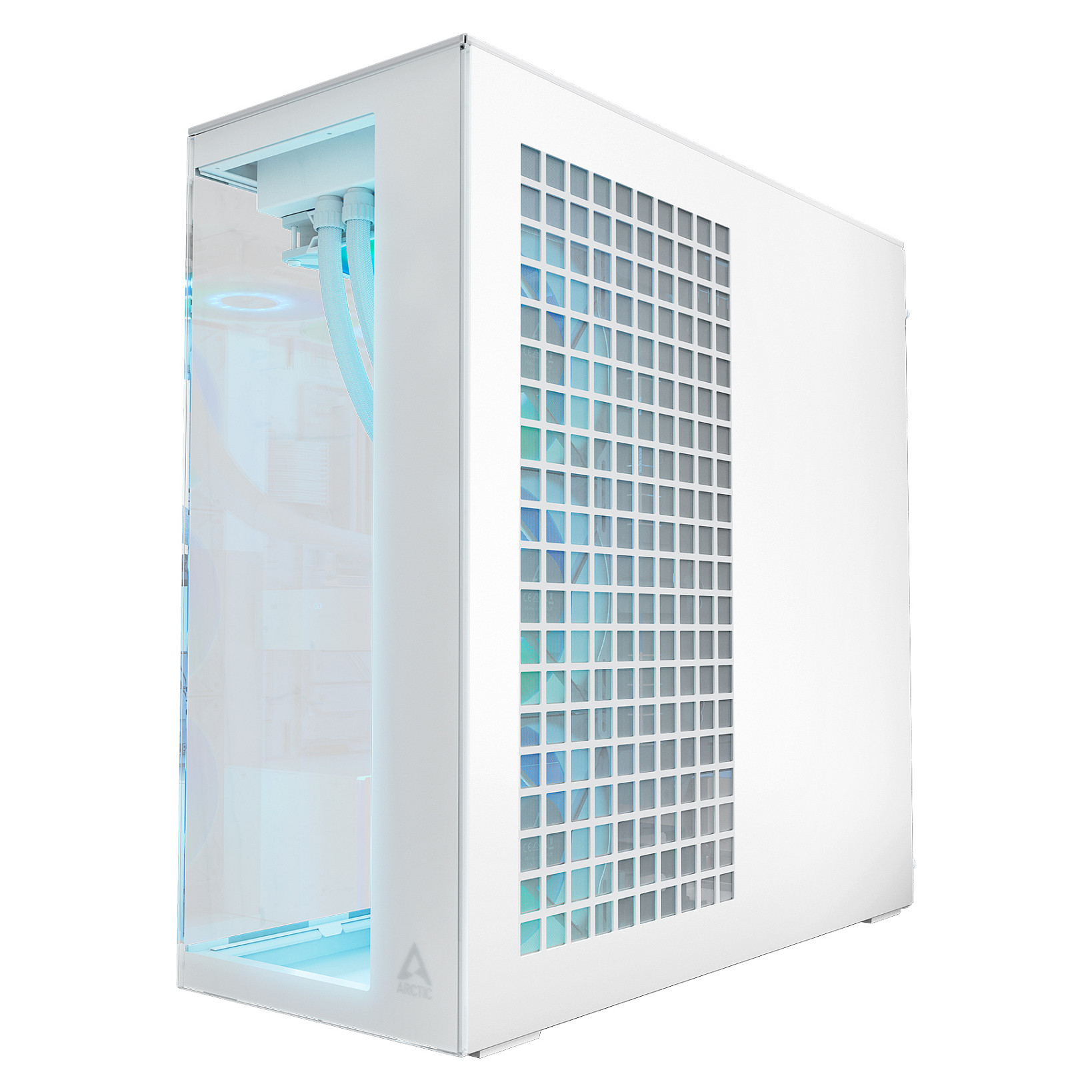 Kasë PC ARCTIC Xtender / Midi Tower / E-ATX / 3x 140mm + 2x 120mm ARGB Fan / Tempered Glass - Bardhë - 3