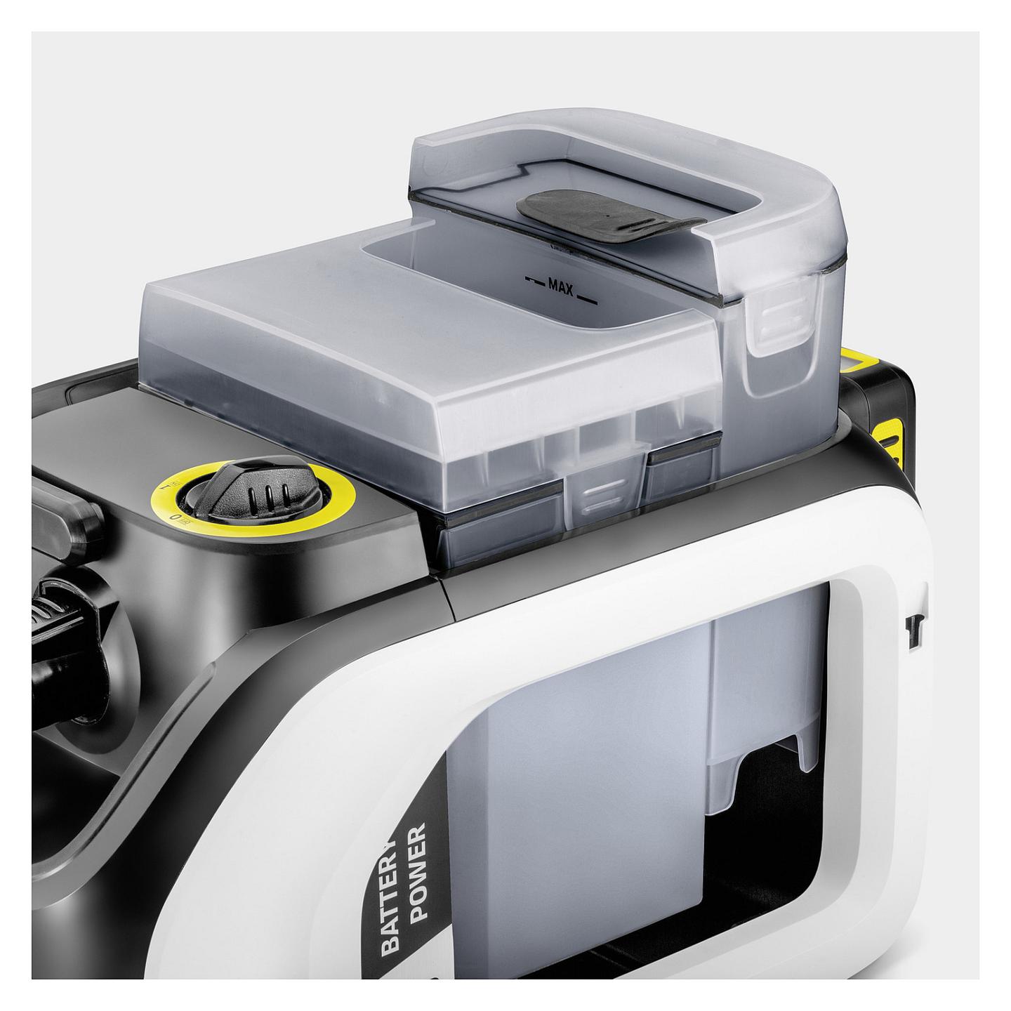 Pastrues për qilima dhe tekstil Kärcher SE 3-18 Compact / 18V / 3.1L / 2.9L / Cordless - Zezë/Bardhë - 2