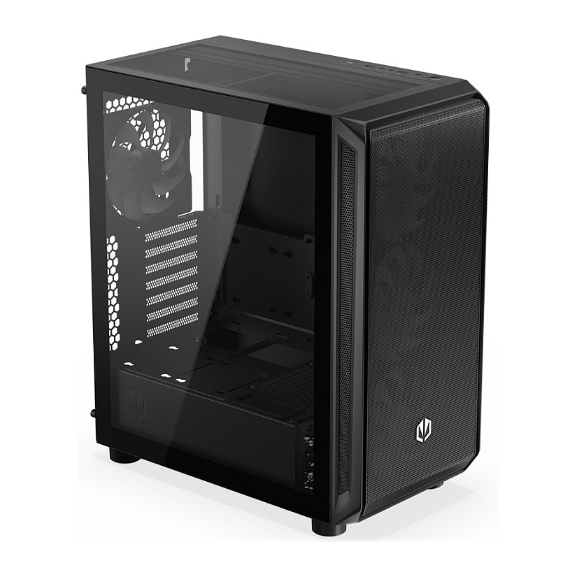 Kasë PC ENDORFY Arx 500 ARGB / ATX / ITX / Micro ATX / 4x 140mm ARGB Fan / SSD 2.5" / HDD 2.5"/3.5" - Zezë - 6