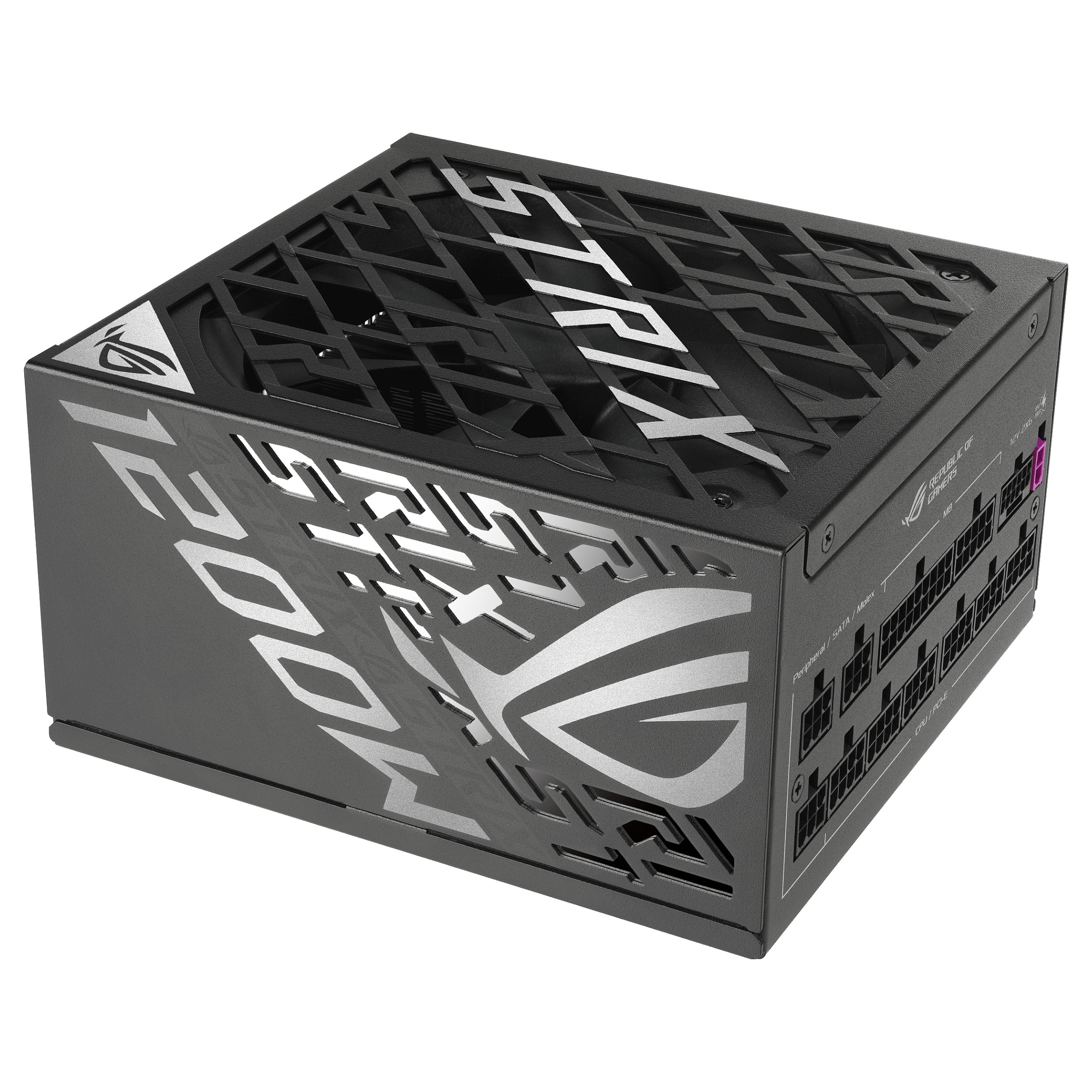 Furnizues Energjie ATX ASUS ROG Strix / 1200W / 80 PLUS Platinum / ATX 3.1 / PCIe 5.1 - Zezë - 4