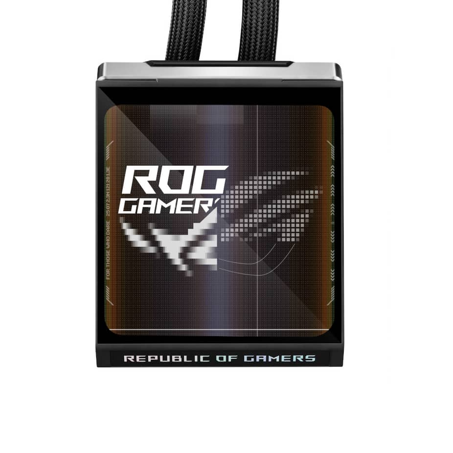 Ftohës për Procesor ASUS ROG Strix SLC IV 360 ARGB LCD / 360mm / 3x120mm / ARGB / LCD 5.08" / AIO - Zezë - 5