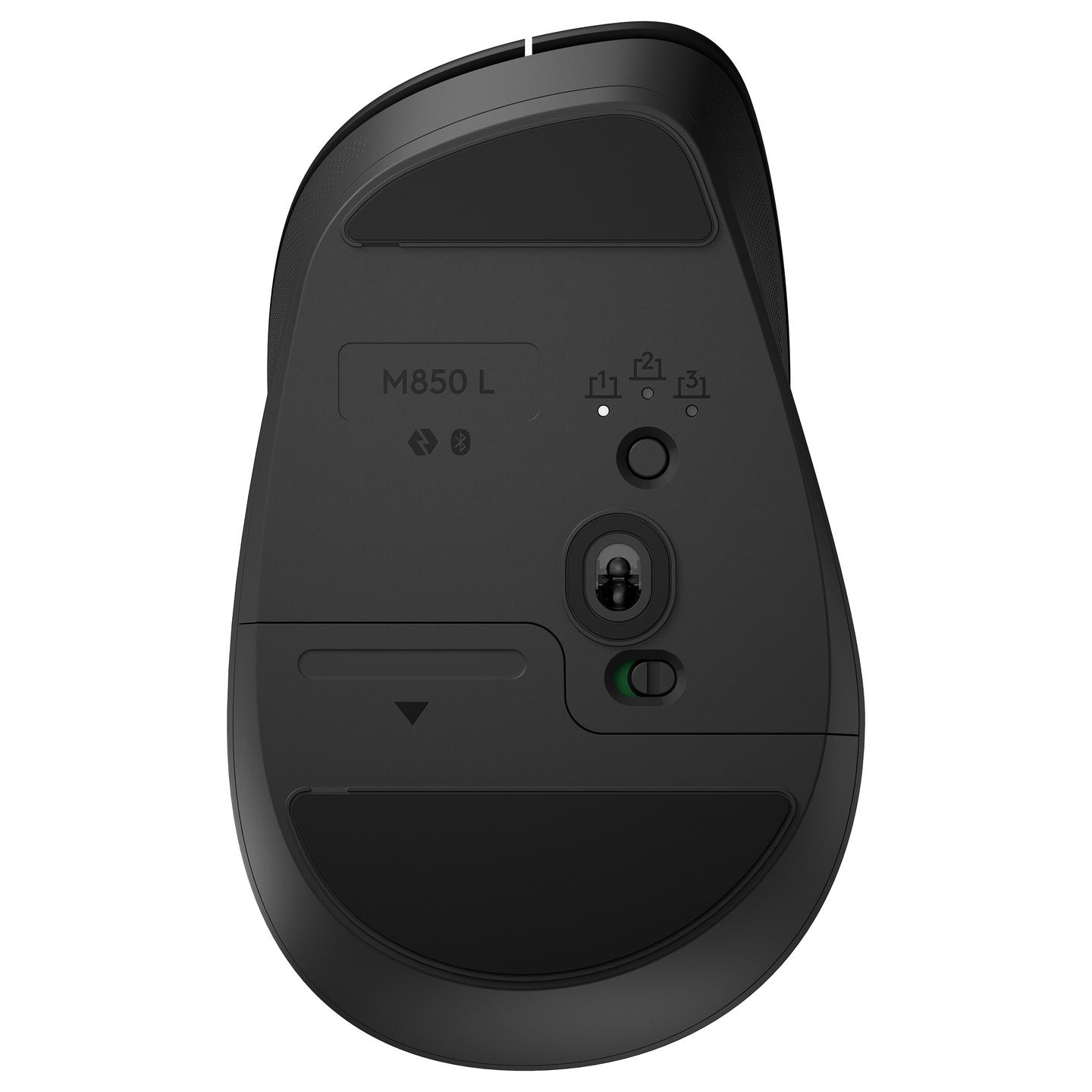 Maus pa kabllo Logitech Signature Comfort Plus M850 L / Optik / 4.000 DPI / RF Wireless + Bluetooth / 6 Butona - Grafit - 2