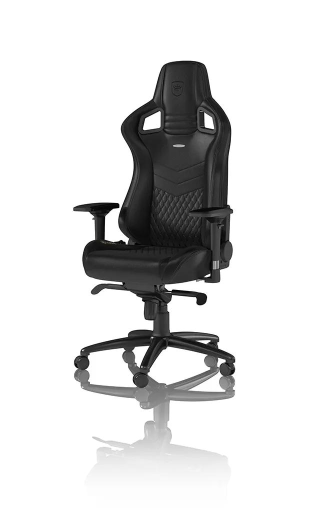 Karrige Gaming noblechairs EPIC Real Leather / 4D Armrests / 90–135° / 14° Rocking / Class 4 Gas Lift – Zezë