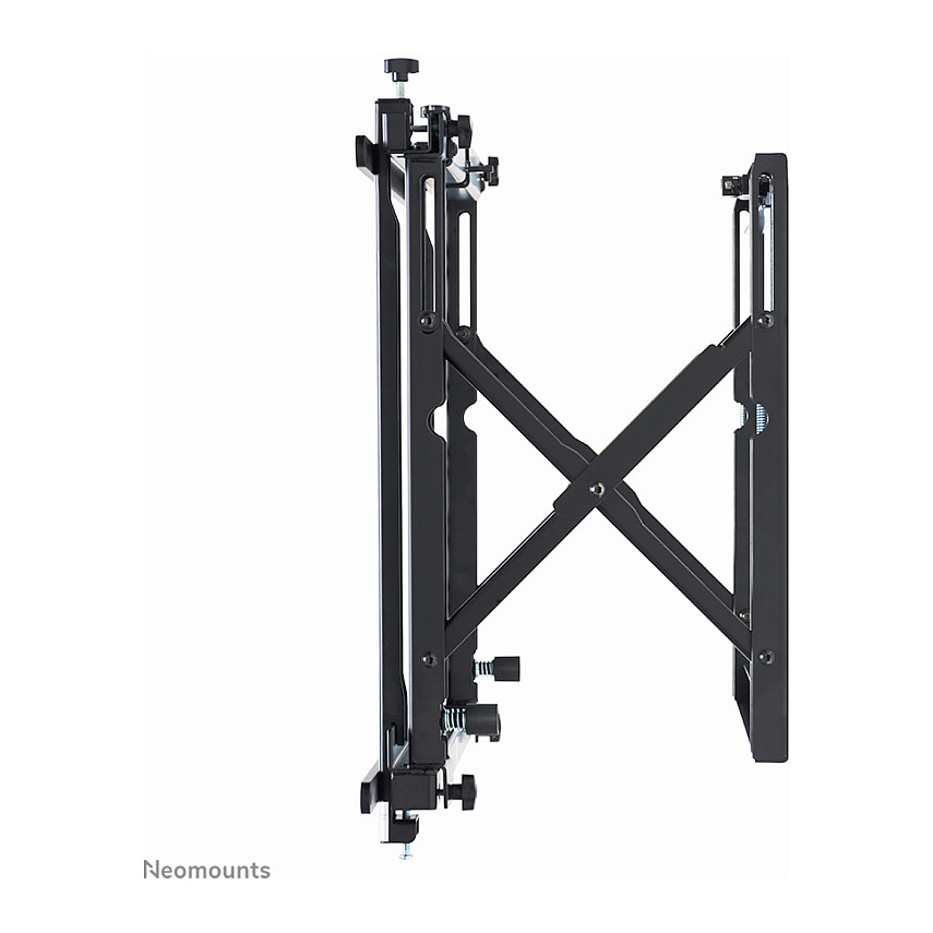 Mbajtëse për TV Neomounts / 42"-70" / 35kg / VESA 200x200-600x400 / Videowall / Push-to-Pop-Out / Peizazh/Portret - Zezë - 6