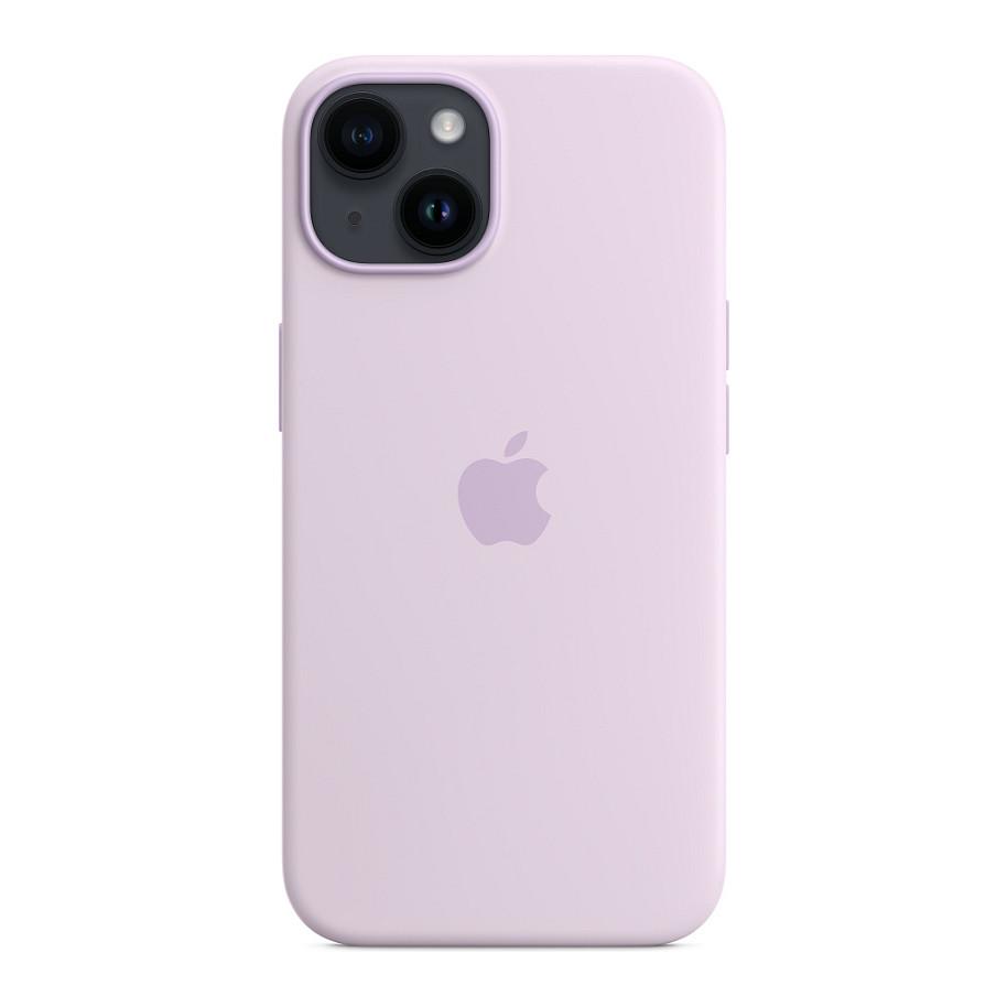 Case për Telefon Apple iPhone 14, Silicone, MagSafe - Rozë - 3