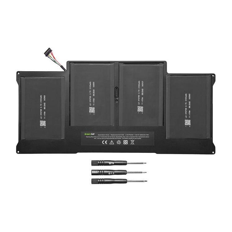 Bateri zëvendësuese Green Cell AP14V2, 47Wh, 7.6V, për Apple MacBook Air 13" - 3