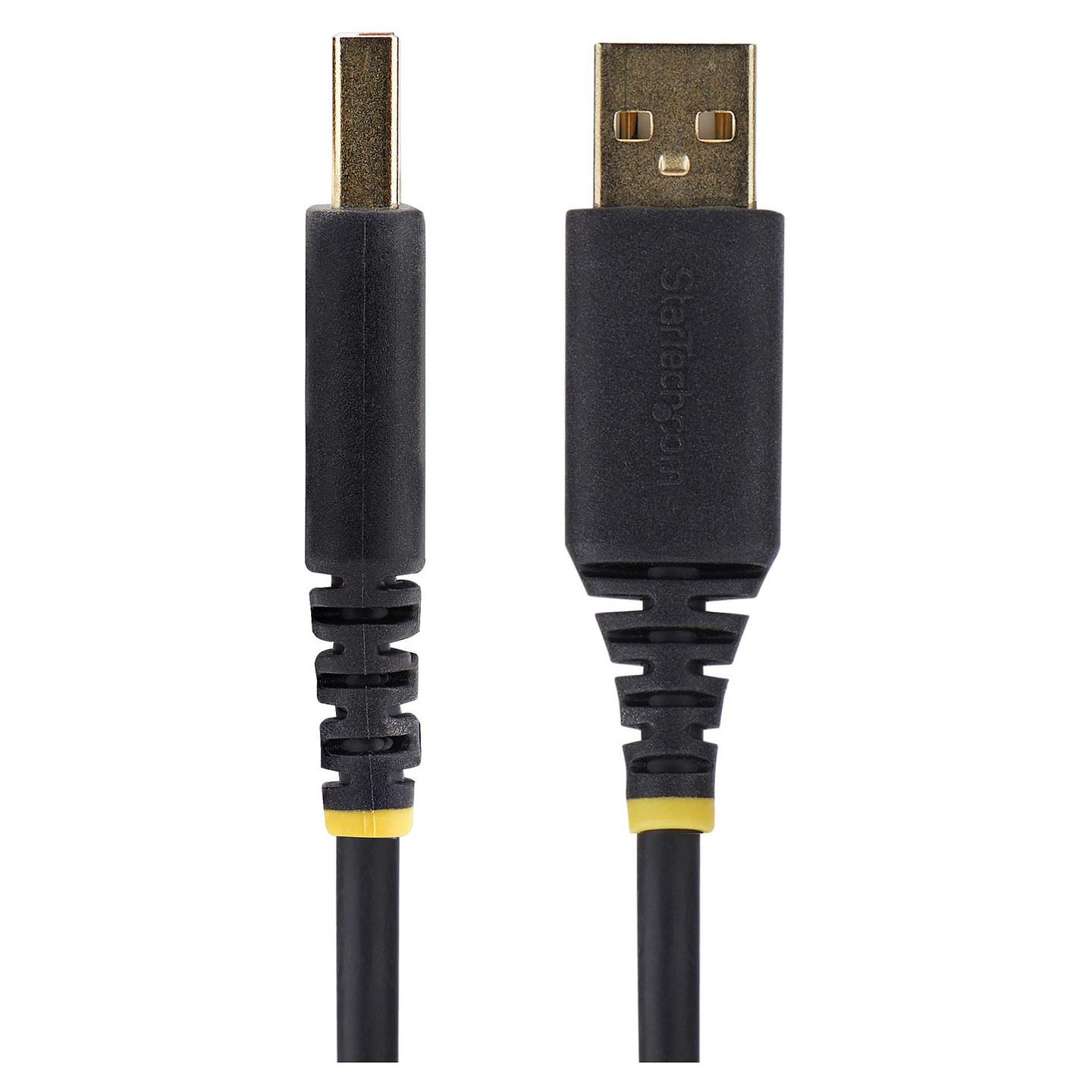 Kabllo USB StarTech.com 1P6FFC-USB-SERIAL / USB-A në DB9 RS-232 / FTDI FT232R / USB 2.0 / 921.6 Kbps / 2 m - Zezë - 3