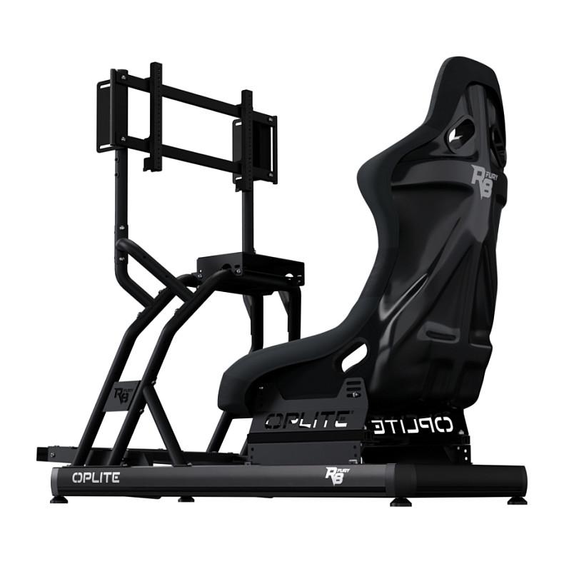 Karrige/Simulues për gara – OPLITE Cockpit R8 Fury – Zezë - 6