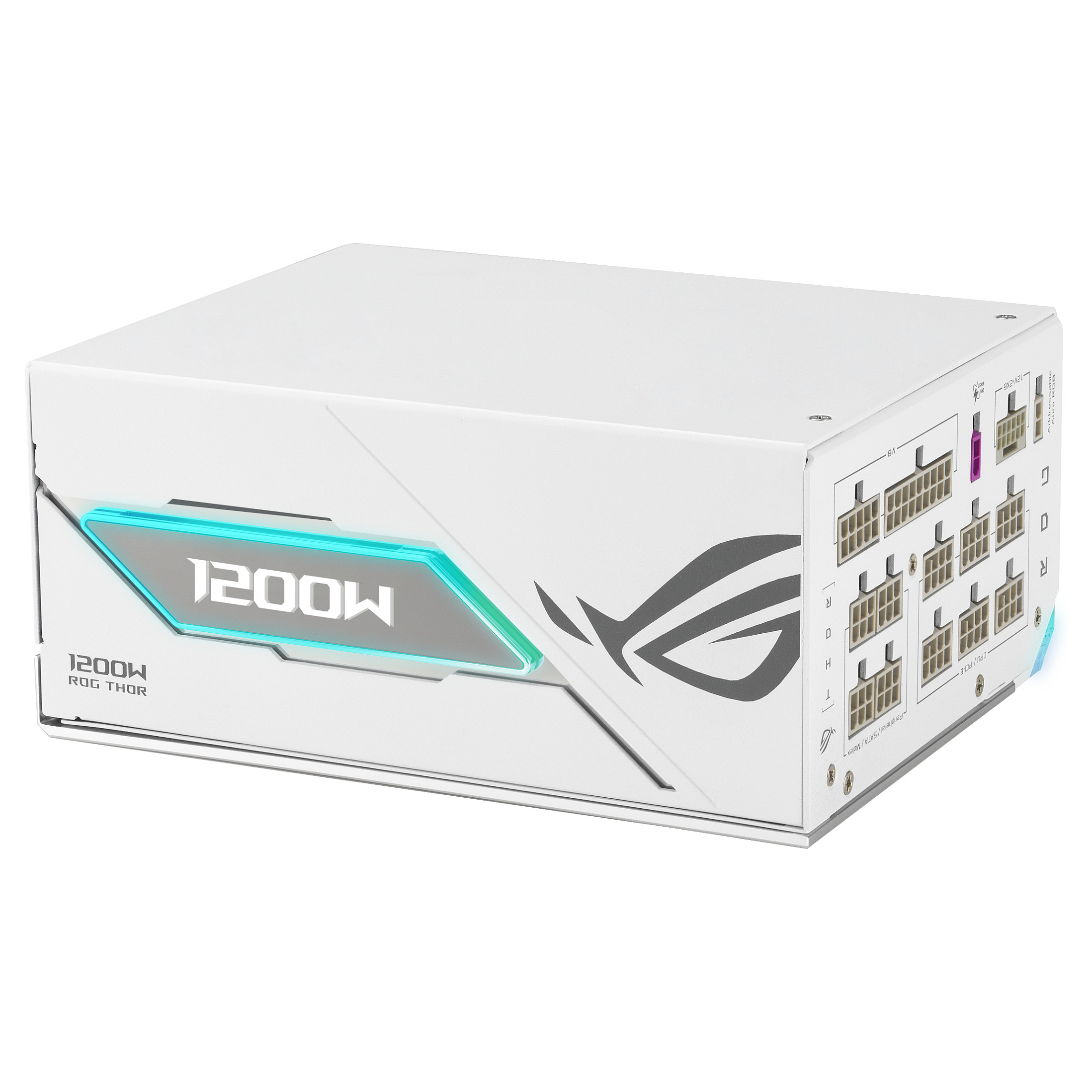 Furnizues Energjie ATX ASUS ROG Thor / 1200W / 80 PLUS Platinum / ATX 3.1 / PCIe 5.1 - Bardhë - 7