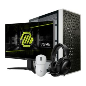 FRIDAY SERIES 5 / Core i7 14700KF / 32GB DDR4 / 500GB / RTX 5060 8GB + MSI MAG 255XF, 24.5" Full HD IPS AG 300Hz + G Pro Superlight + Hyper X Cloud Ill