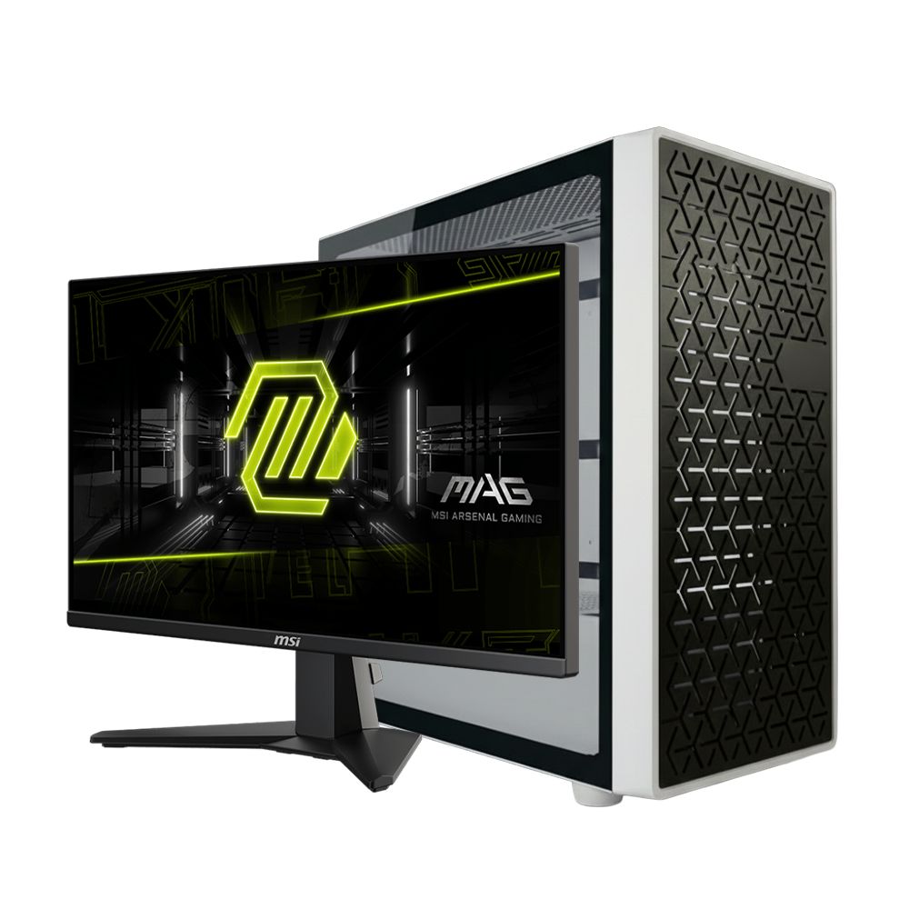 FRIDAY SERIES 20 / Ryzen 5 5500 / 16GB DDR4 / 500GB / RTX 3050 6GB + MSI MAG 255F E20, 24.5" IPS, Full HD 200Hz