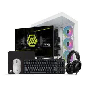Bundle Gaming FALL SERIES 21 / Core i5 14600KF / 32GB DDR5 / 1TB / RTX 5060 Ti 8GB + MSI MAG 255XF, 24.5" Full HD IPS 300Hz + G Pro X SUPERLIGHT + G413 TKL SE + HYPERX CLOUD 3 + MausPad