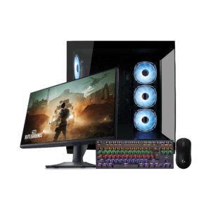 Bundle Gaming Beast Series 20 / Ryzen 7 5700X3D / 32GB / 1TB / RTX 5060 Ti 16GB + Monitor aw 2523HF, 24.5 inch Full HD  360Hz Fast IPS, 1ms + G Pro X Superlight + MS ELITE C710