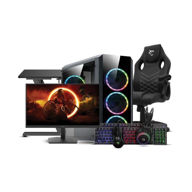 Bundle Beast Series 22 / Ryzen 5 5500 / 16GB / 500GB / RX 6600 8GB + MON 24 AOC 24G15N2 + 4in1 MARVO CM416 EN + HELIX TAVOLINE + ZOLDER KARRIGE