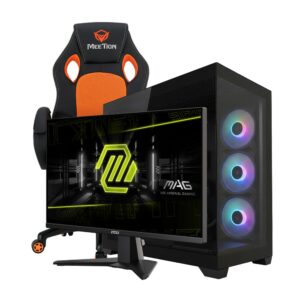 FRIDAY SERIES 3 / Ryzen 5 5500 / 16GB DDR4 / 500GB / RTX 5050 8G + MSI MAG 255F E20, 24.5" IPS, Full HD 200Hz + Karrige Gaming