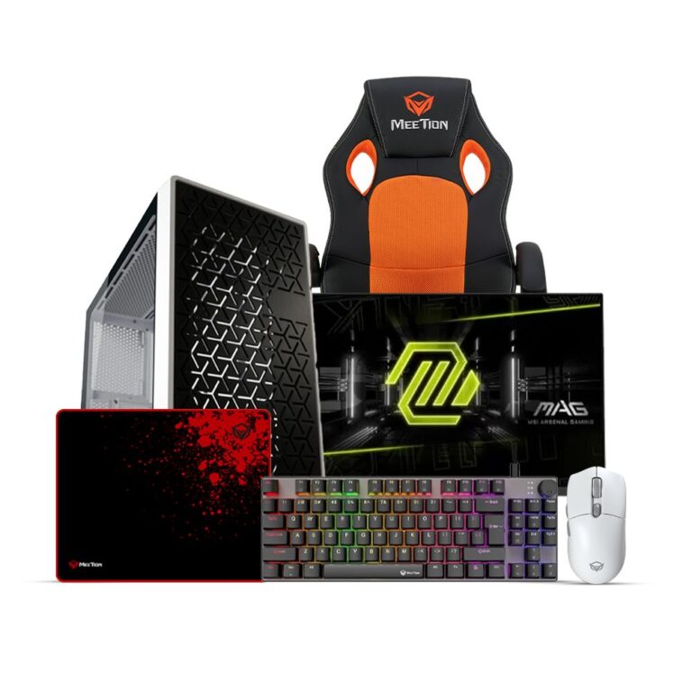 Bundle Gaming FALL SERIES 17 / Ryzen 7 5700X / 32GB / 500GB / RTX 5060 8GB + Monitor MSI 255XF, 24.5 300Hz + Karrige + Tastier + Maus + Mauspad
