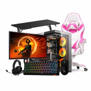 Bundle BEAST SERIES 8 / Core i5 14600KF / 32GB DDR4 / 512GB / RTX 5060 TI 8GB + MON 25 AOC 25G3ZM/BK 240Hz + Logitech G Pro X Superlight + HyperX Cloud III + MK005BT + HELIX + DJ2319F + Mauspad