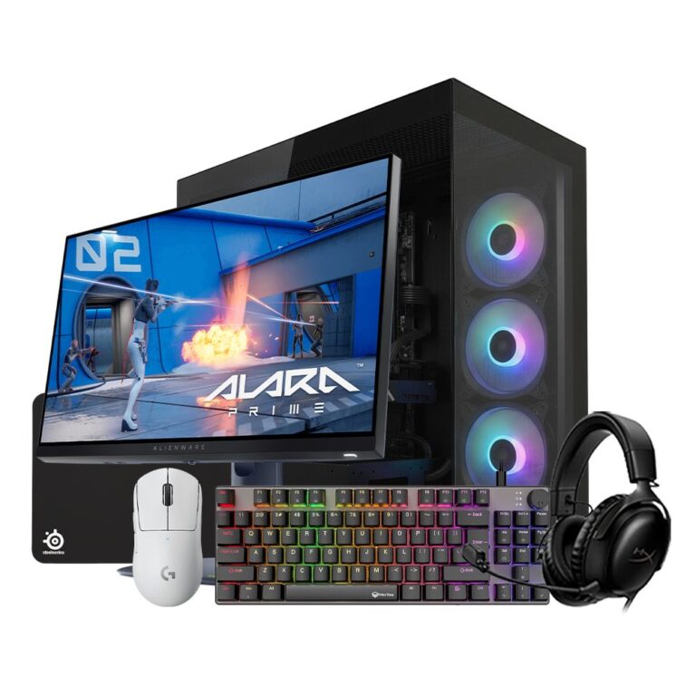 FRIDAY SERIES 15 / Ryzen 5 7500X3D / 32GB DDR4 / 500GB / RTX 5060 8GB + DELL AW2525HM, 24.5" Fast IPS, Full HD 320 Hz + G PRO X SUPERLIGHT + MK008 + Hyper X Cloud Ill + Mauspad