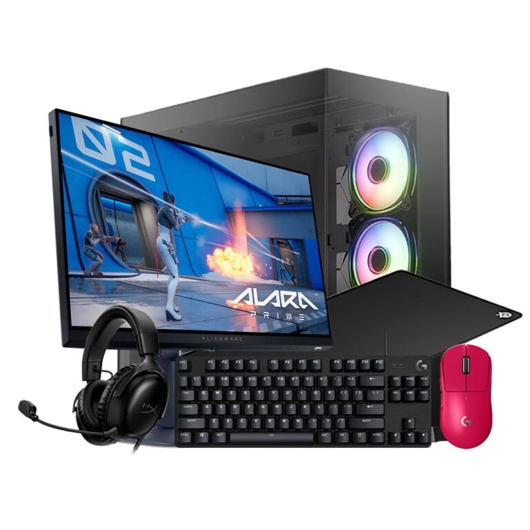 Bundle GG Bundle 6 / Core i9 14900KF / 32GB DDR5 / 1TB / RTX 5070 12GB + Dell AW2525HM, 25" IPS Full HD 320Hz + G Pro X Superlight 2 LS PINK + G413 TKL SE + HyperX Cloud lll + SteelSeries