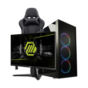 Bundle WINTER SERIES 4 / Ryzen 7 5700X / 32GB DDR4 / 500GB / RTX 5050 8GB + MSI MAG 255XF, 24.5" Full HD IPS AG 300Hz + Karrike DJ2319F