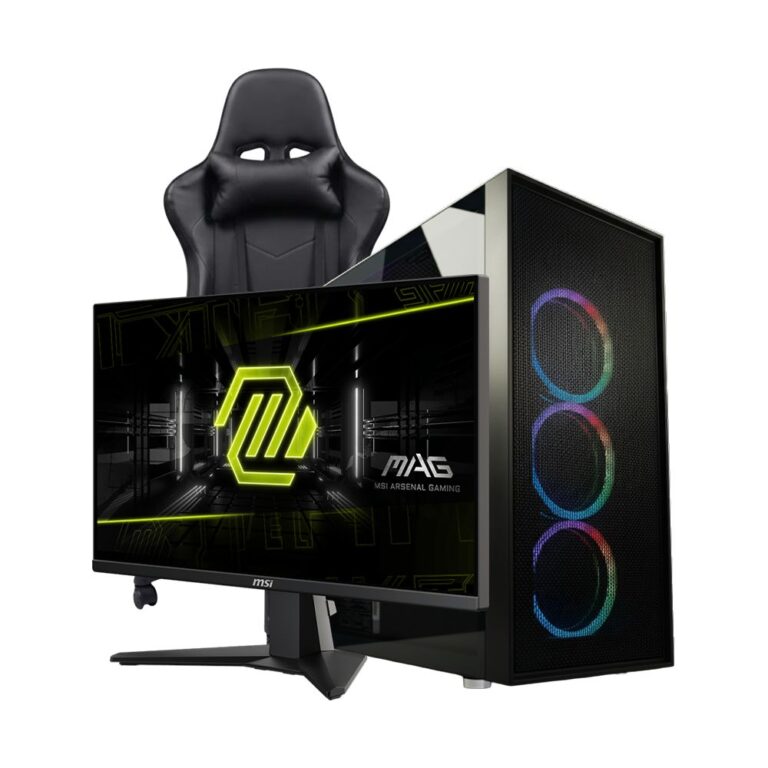 Bundle WINTER SERIES 4 / Ryzen 7 5700X / 32GB DDR4 / 500GB / RTX 5050 8GB + MSI MAG 255XF, 24.5" Full HD IPS AG 300Hz + Karrike DJ2319F