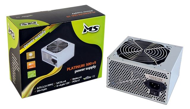 PSU MS BASE M500 është furnizues energjie ATX 500W
