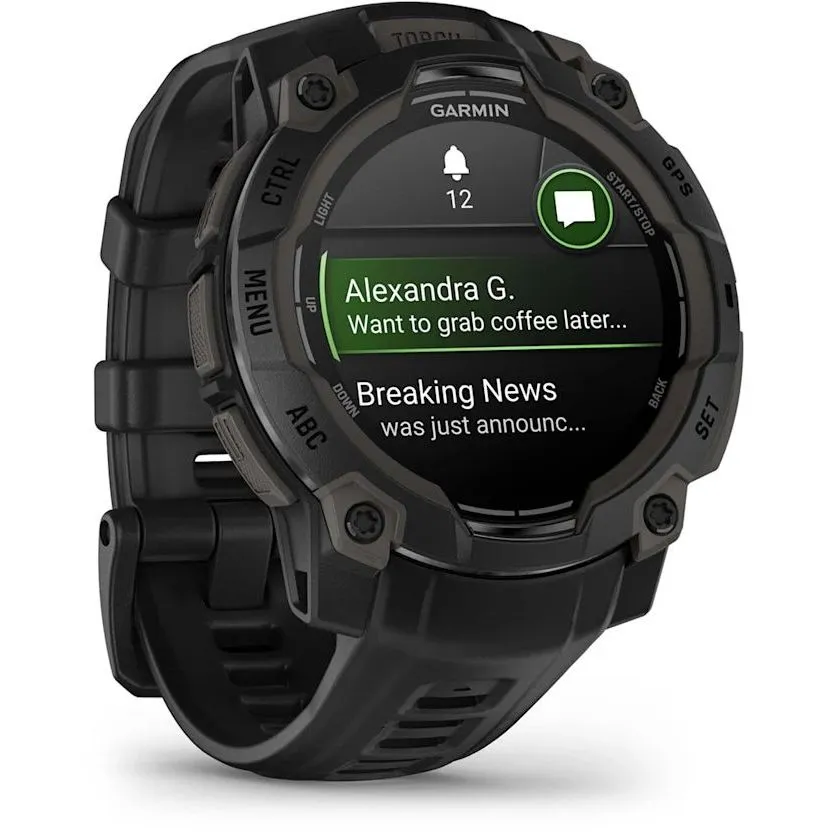 Orë e mençur Garmin Instinct 3 Smartwatch 45mm / 010-02936-00 – Zezë - Figura 2