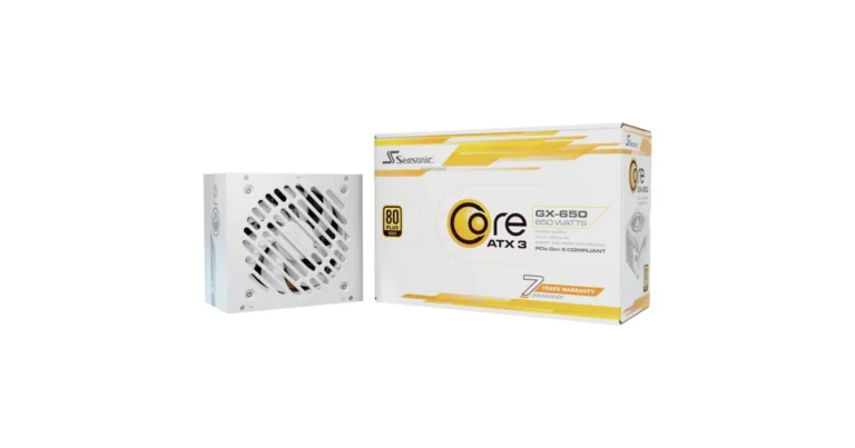 Furnizues Energjie 650W Seasonic Core GX-650-V2- E bardhë cable management