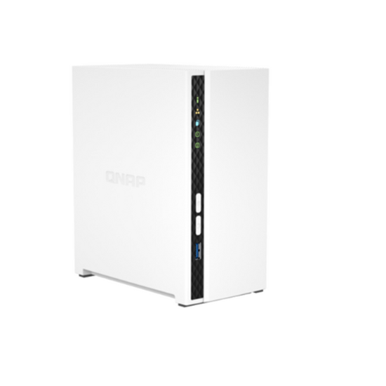 NAS QNAP Tower 2-Bay / ARM Quad-Core 2.0GHz / 2GB / Gigabit LAN