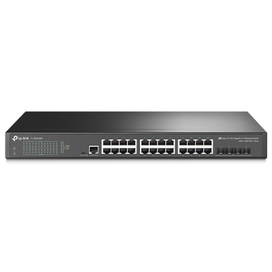 Switch TP‑Link JetStream 24‑Port Gigabit L2+- Gri